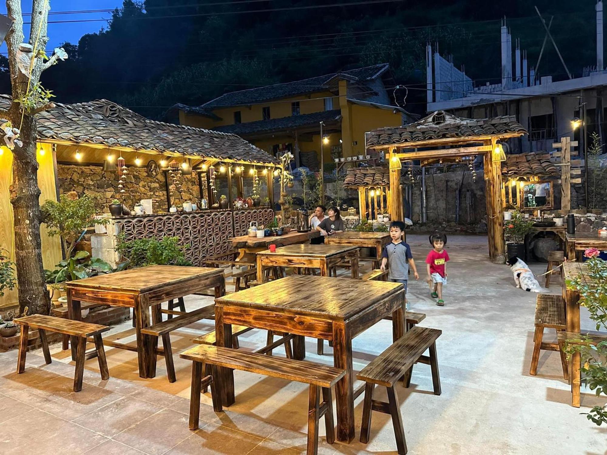 Khoi Homestay And Restaurant Loung Co Ngoại thất bức ảnh