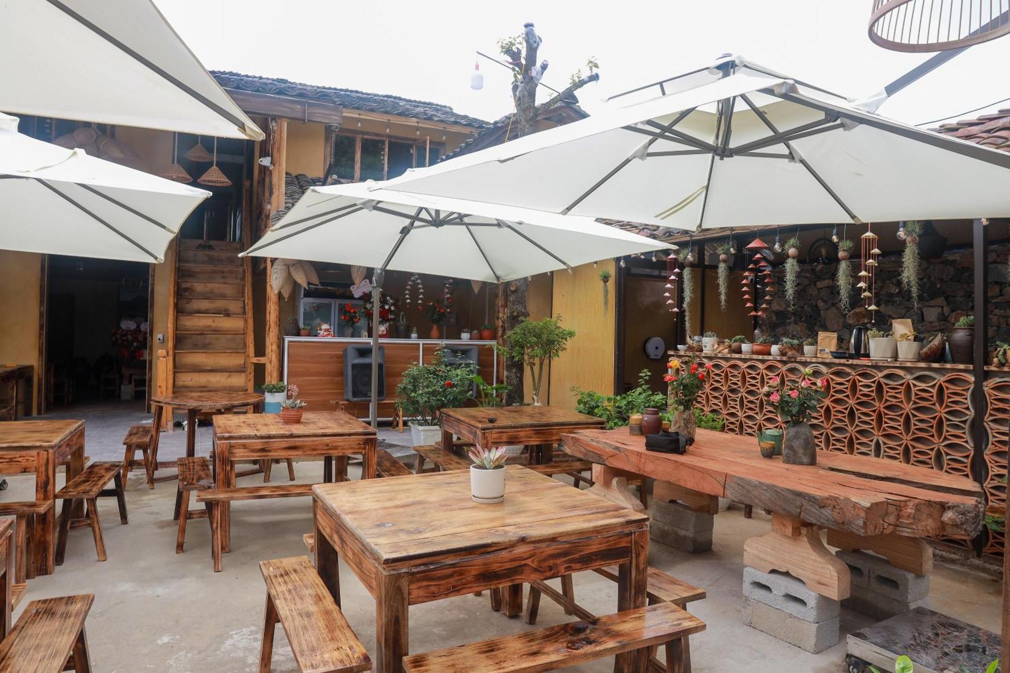 Khoi Homestay And Restaurant Loung Co Ngoại thất bức ảnh