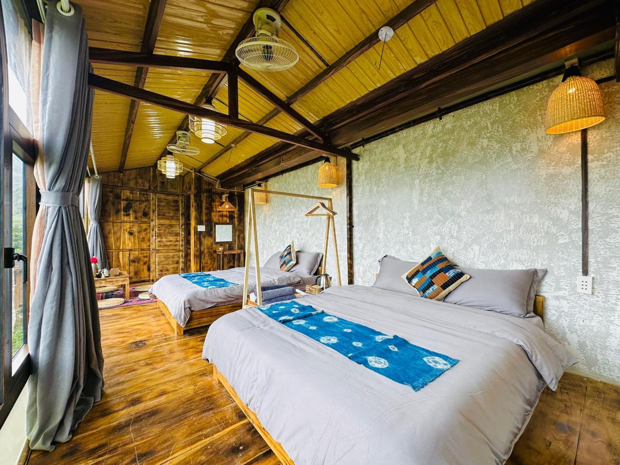 Khoi Homestay And Restaurant Loung Co Ngoại thất bức ảnh