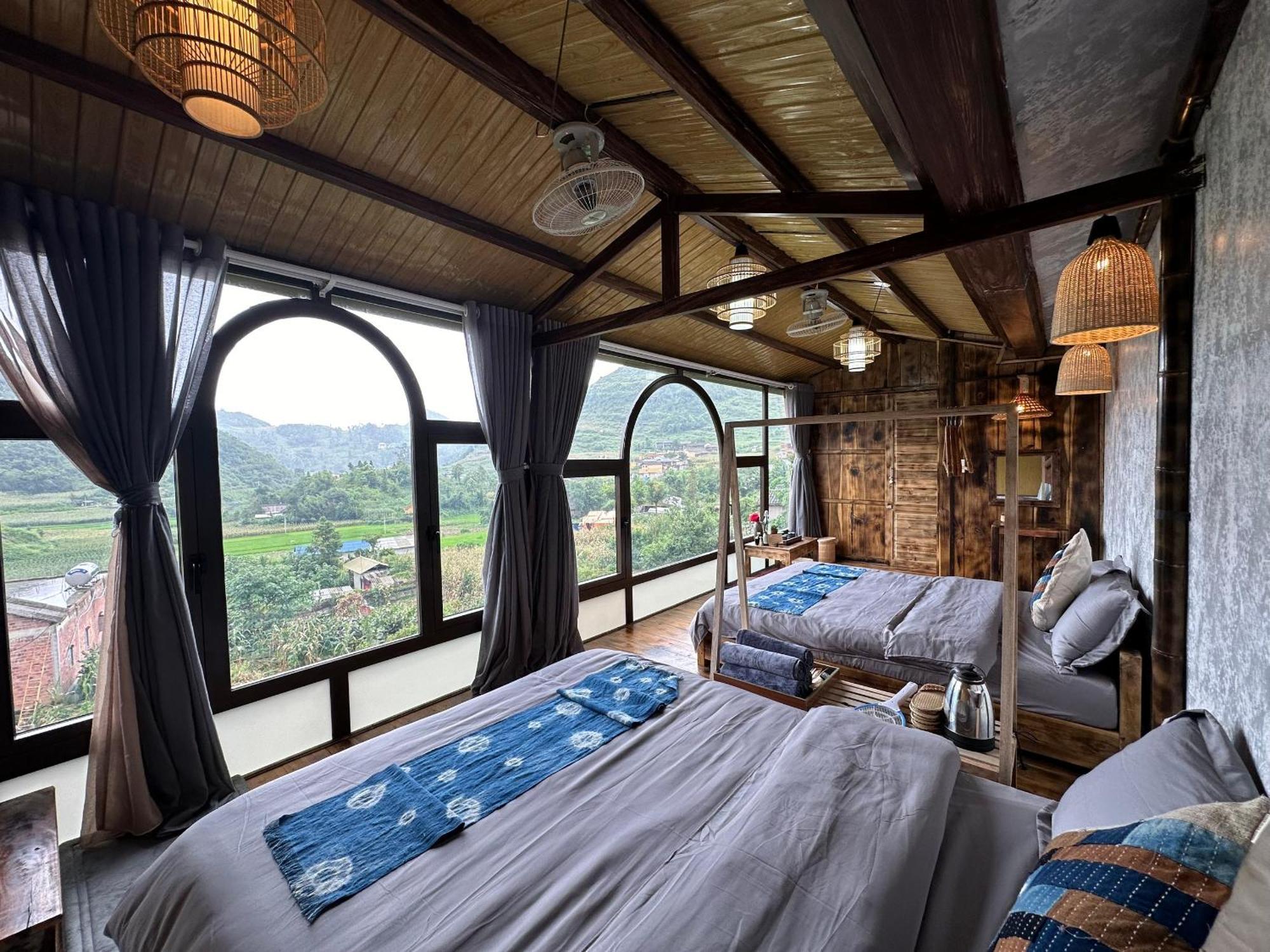 Khoi Homestay And Restaurant Loung Co Ngoại thất bức ảnh